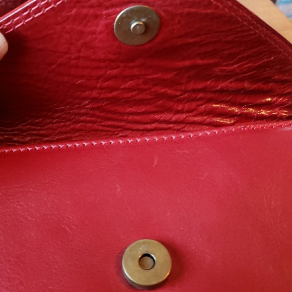 Leather clutch, made in Italy - Picture 5 of 5